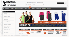 Desktop Screenshot of basketball-fashion.nl